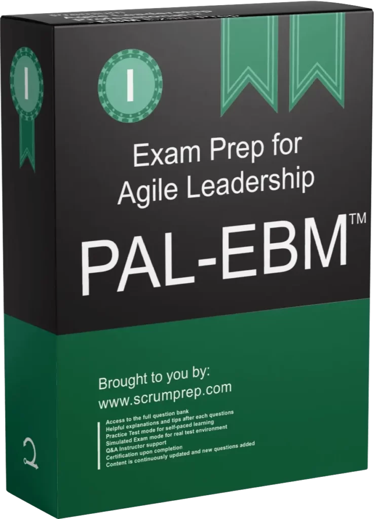 PAL-EBM™ Free Quiz 1 Professional Agile Leadership PAL-EBM™ Exam Prep