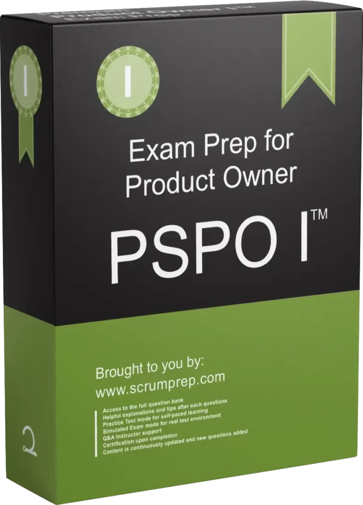 PSPO I™ Free Quiz 1 Professional Product Owner PSPO I™ Exam Prep