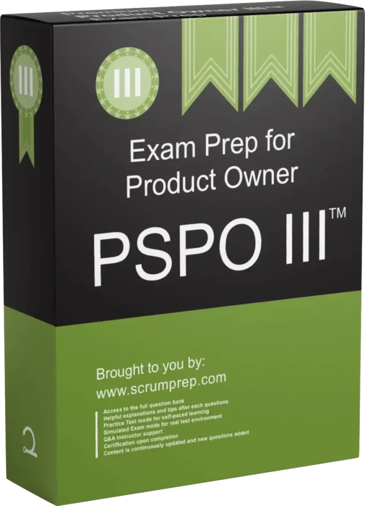 Professional Product Owner PSPO III™ Exam Prep