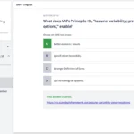 SAFe (SA) Practice Test Screenshot 01