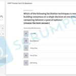 PSFS Practice Test Screenshot 3-01a