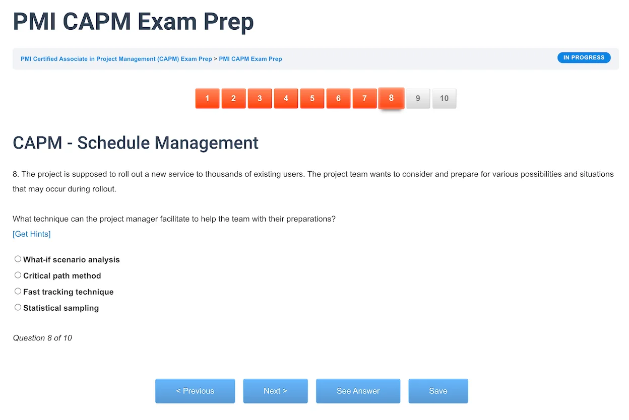 CAPM™ Certified Associate in Project Management Exam Prep 12 CAPM™ Certified Associate in Project Management Exam Prep - Image 12