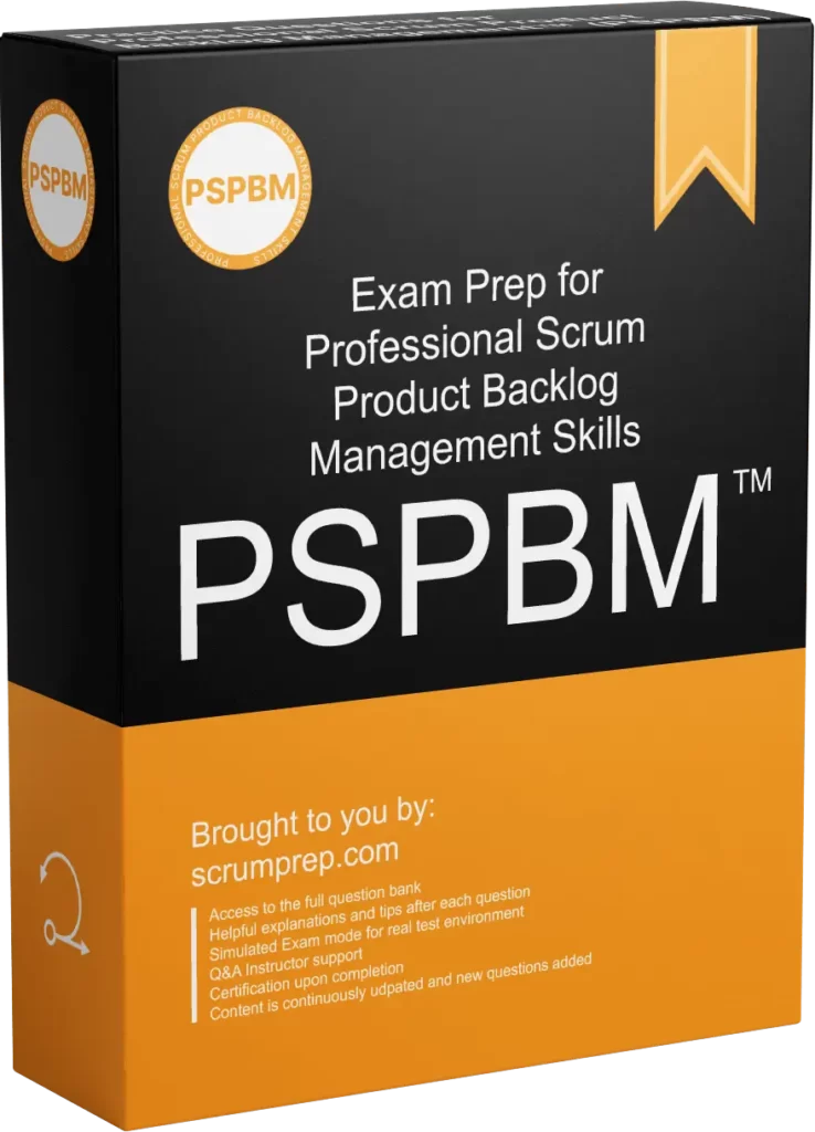 PSPBM™ Free Quiz 1 PSPBM Practice Tests - ScrumPrep
