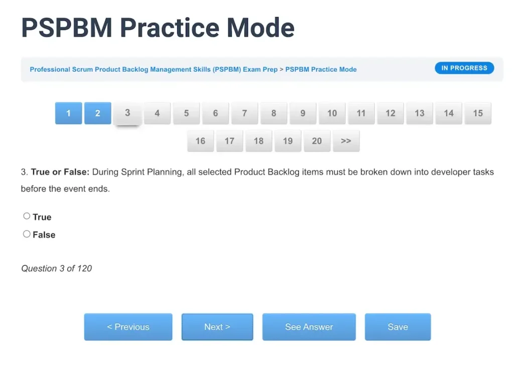 PSPBM Question 3a