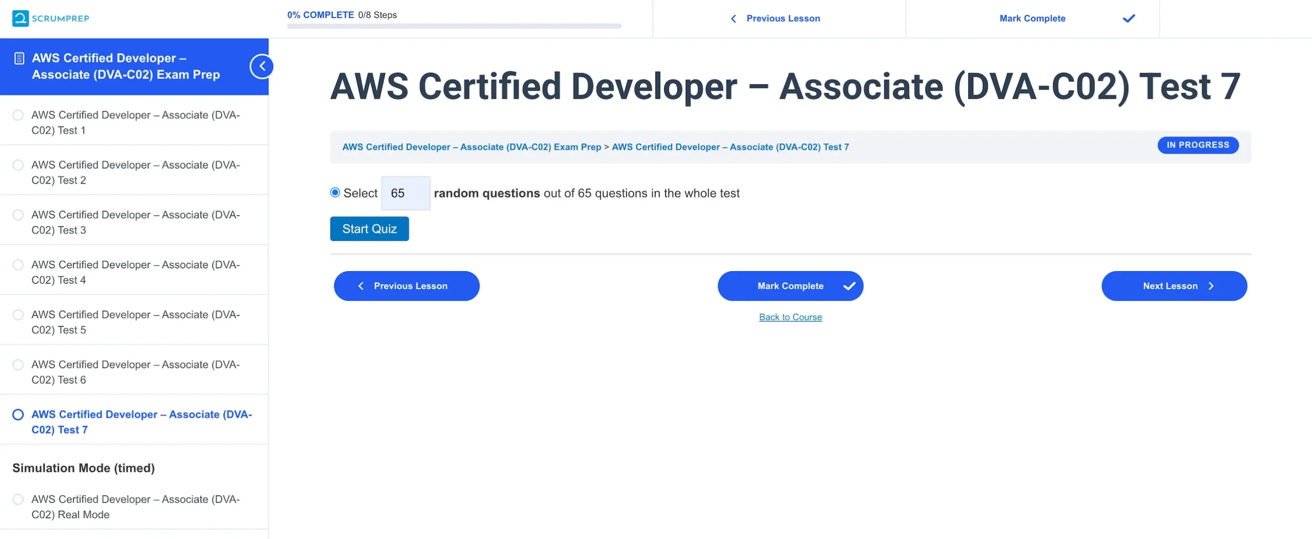 AWS Certified Developer - Associate (DVA-C02) Exam Prep 2 AWS Certified Developer – Associate (DVA-C02) Screenshot 1